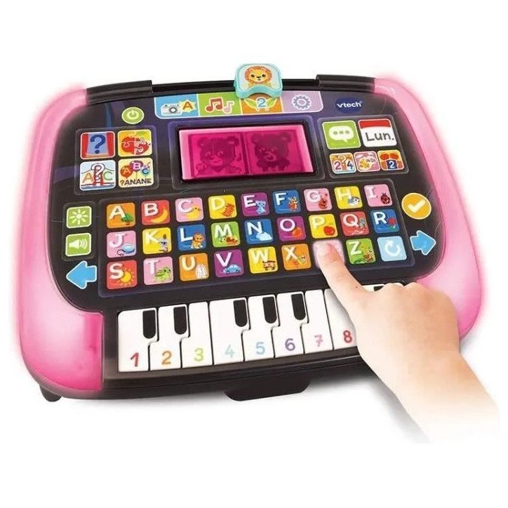 Tablette éducative VTECH P'tit Genius Magic Light pour enfants de 2 ans et plus - Noir/Bleu - Mixte Tablette éducative VTECH P'tit Genius Magic Light pour enfants de 2 ans et plus - Noir/Bleu - Mixte