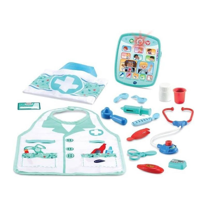 VTECH - 1,2,3 Imite-Moi - Kit Apprenti Docteur Électronique - Jouet d VTECH - 1,2,3 Imite-Moi - Kit Apprenti Docteur Électronique - Jouet d