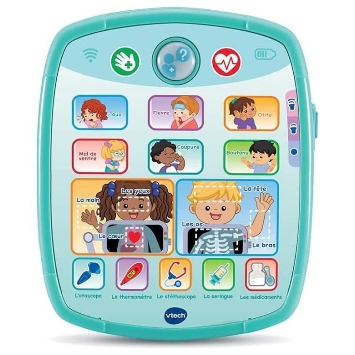 VTECH - 1,2,3 Imite-Moi - Kit Apprenti Docteur Électronique - Jouet d'Imitation Enfant VTECH - 1,2,3 Imite-Moi - Kit Apprenti Docteur Électronique - Jouet d'Imitation Enfant