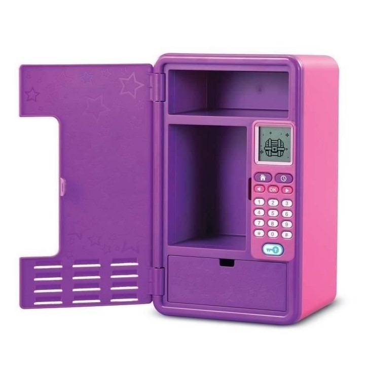 Casier MagicLocker VTECH KidiSecrets rose - 6-12 ans - Code secret a 6 chiffres