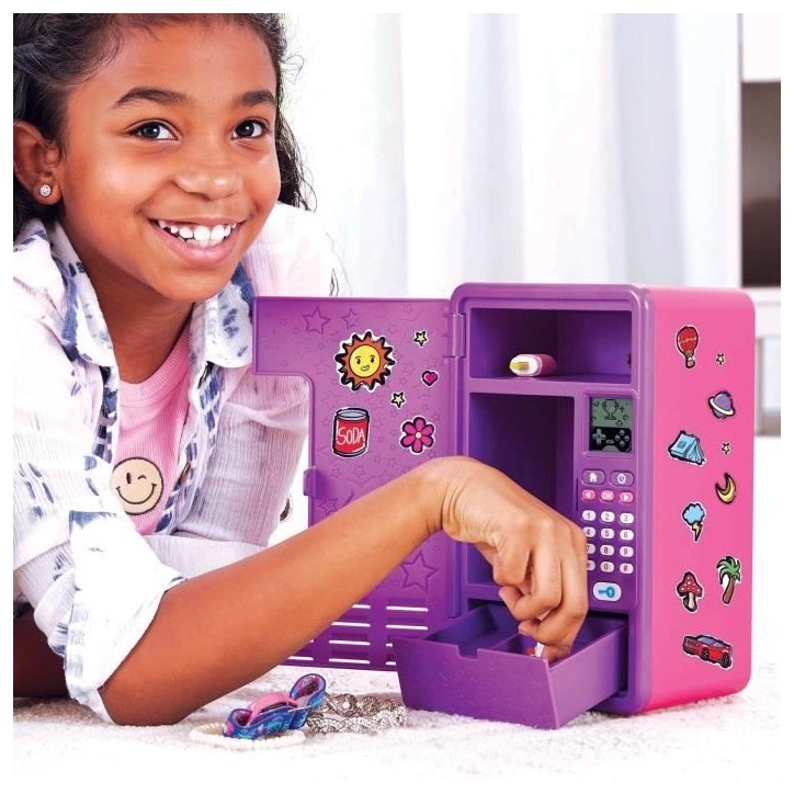 Casier MagicLocker VTECH KidiSecrets rose - 6-12 ans - Code secret a 6 chiffres