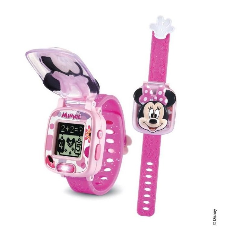 Montre-Jeu Interactive de Minnie - VTECH - Rose - Pour Enfant de 3 Ans Montre-Jeu Interactive de Minnie - VTECH - Rose - Pour Enfant de 3 Ans