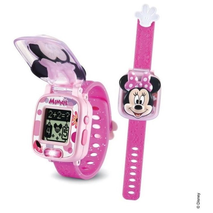 Montre-Jeu Interactive de Minnie - VTECH - Rose - Pour Enfant de 3 Ans et Plus