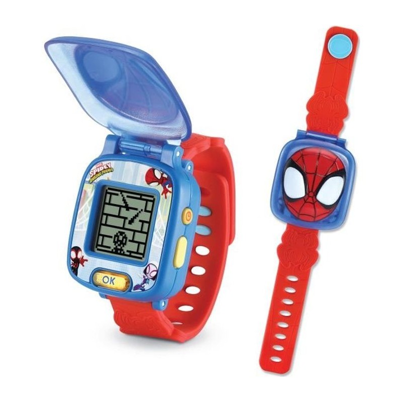 Montre-Jeu Interactive Spidey VTECH - Rouge et bleu - Pour enfant de 3 Montre-Jeu Interactive Spidey VTECH - Rouge et bleu - Pour enfant de 3