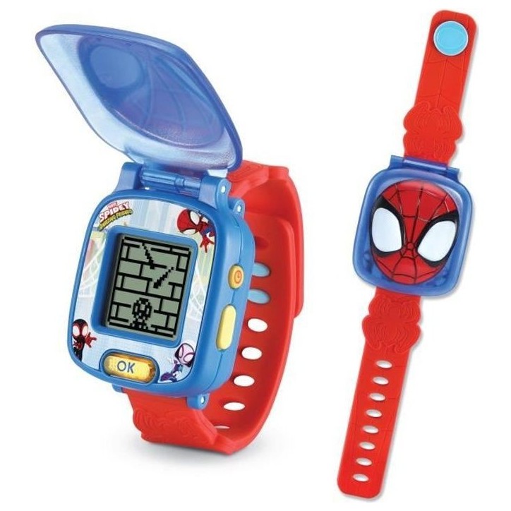 Montre-Jeu Interactive Spidey VTECH - Rouge et bleu - Pour enfant de 3 ans et plus