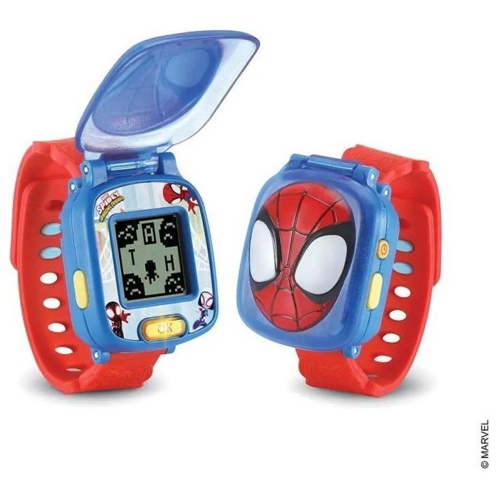 Montre-Jeu Interactive Spidey VTECH - Rouge et bleu - Pour enfant de 3 ans et plus