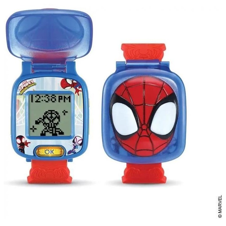 Montre-Jeu Interactive Spidey VTECH - Rouge et bleu - Pour enfant de 3 ans et plus