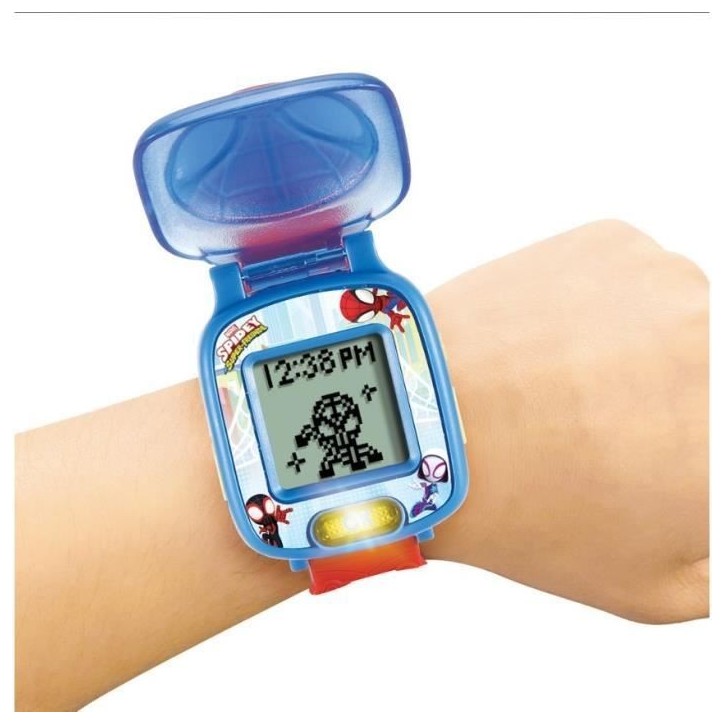 Montre-Jeu Interactive Spidey VTECH - Rouge et bleu - Pour enfant de 3 ans et plus