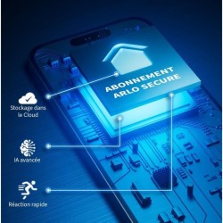 Pack 2 Cameras - ARLO - Pro 5 - Extérieur - Batterie - Vision nocturn