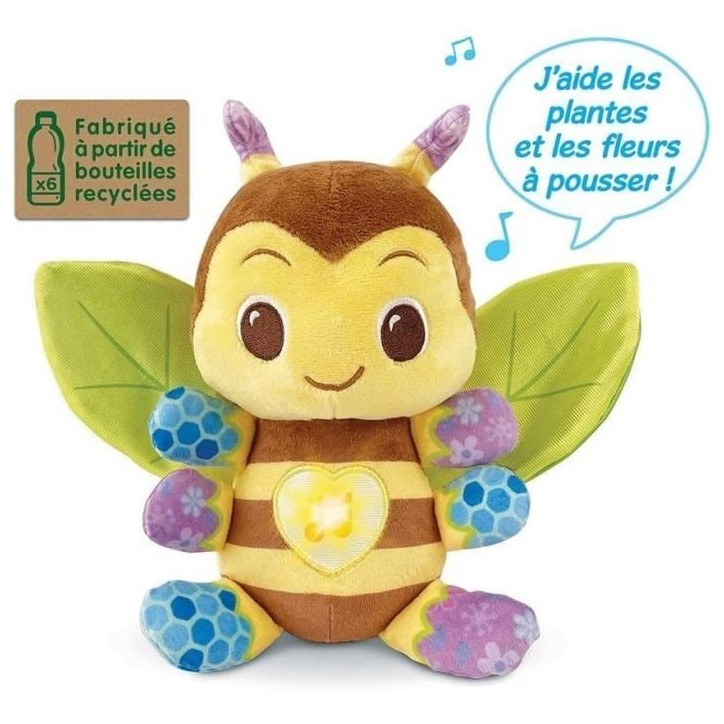 VTECH BABY - Play Green - Maëlle, mon Abeille des Découvertes (Bouteilles Plastique Recyclées)
