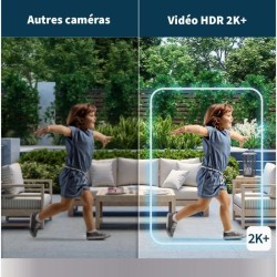 Pack 2 Cameras - ARLO - Pro 5 - Extérieur - Batterie - Vision nocturn