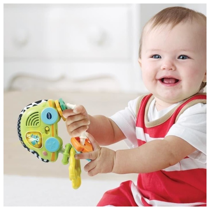Hochet Sensoriel Clés Magiques Vtech Baby en bioplastique Hochet Sensoriel Clés Magiques Vtech Baby en bioplastique