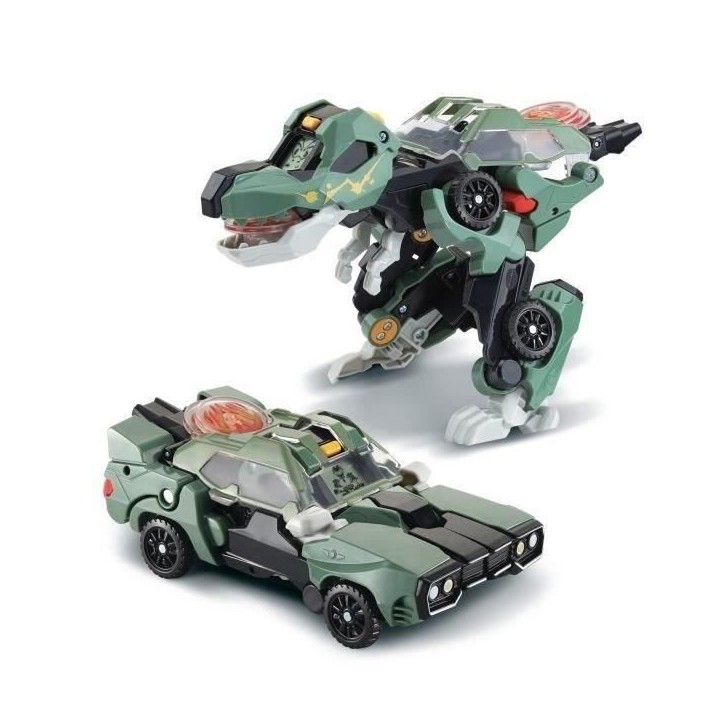 VTECH - Switch & Go Dinos Lanceur - Tyram, Super T-Rex Lance Flammes
