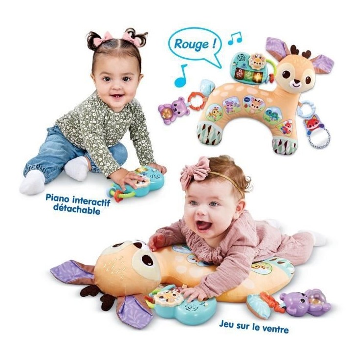 VTECH MON COUSSIN D'ÉVEIL SENSORIEL