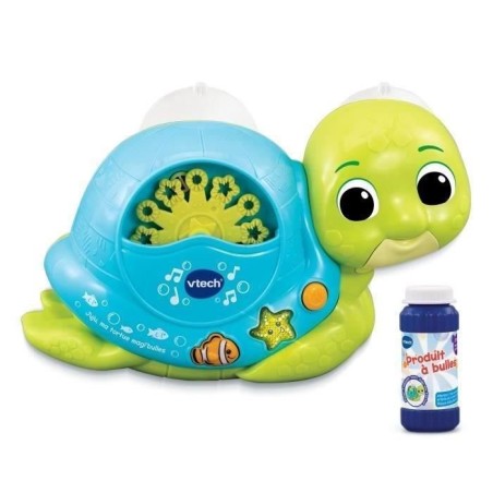 Tortue musicale VTECH JUJU MA TORTUE MAGI BULLES pour bébé de 1 a 5