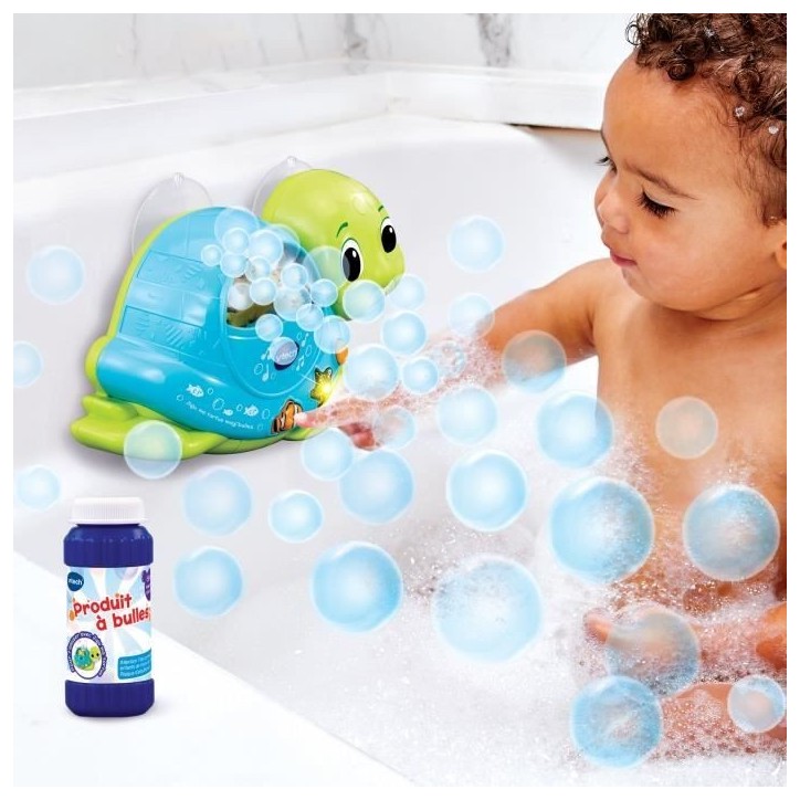 Tortue musicale VTECH JUJU MA TORTUE MAGI BULLES pour bébé de 1 a 5 ans Tortue musicale VTECH JUJU MA TORTUE MAGI BULLES pour bébé de 1 a 5 ans