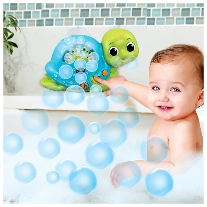 Tortue musicale VTECH JUJU MA TORTUE MAGI BULLES pour bébé de 1 a 5 ans Tortue musicale VTECH JUJU MA TORTUE MAGI BULLES pour bébé de 1 a 5 ans