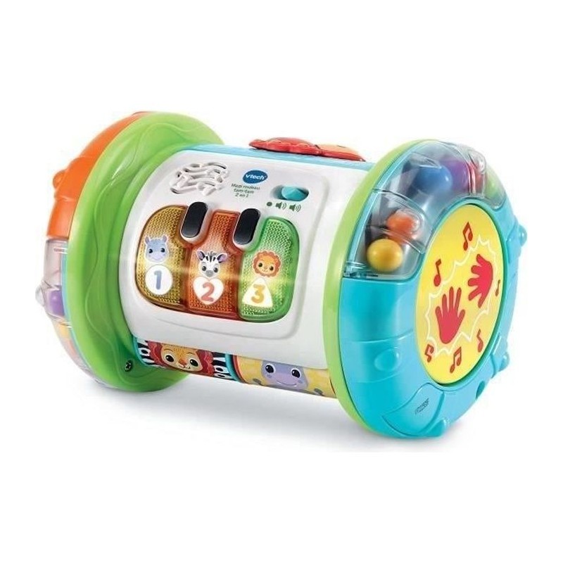 Rouleau d'activités interactif VTECH MAGI ROULEAU TAM-TAM 3 EN 1 pour Rouleau d'activités interactif VTECH MAGI ROULEAU TAM-TAM 3 EN 1 pour