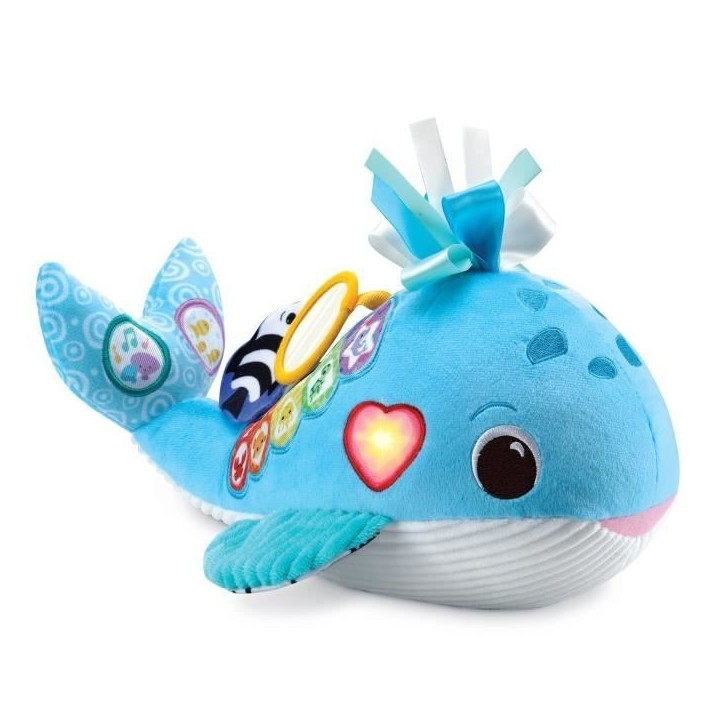 VTECH OCÉANE, MA BALEINE MUSICALE (BOUTEILLES PLASTIQUES RECYCLÉES)
