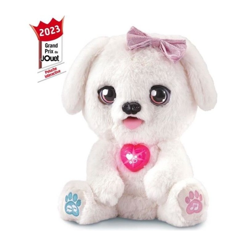 Vtech kisskiss - Mon toutou bisous blanc Vtech kisskiss - Mon toutou bisous blanc