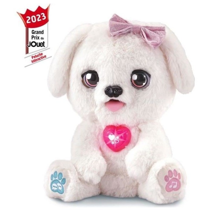 Vtech kisskiss - Mon toutou bisous blanc Vtech kisskiss - Mon toutou bisous blanc
