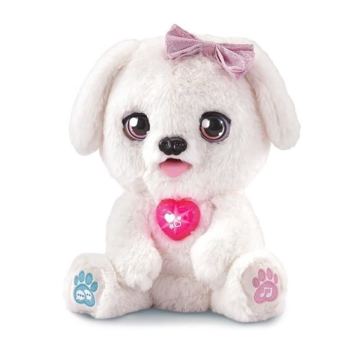Vtech kisskiss - Mon toutou bisous blanc Vtech kisskiss - Mon toutou bisous blanc