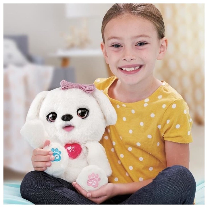 Vtech kisskiss - Mon toutou bisous blanc Vtech kisskiss - Mon toutou bisous blanc