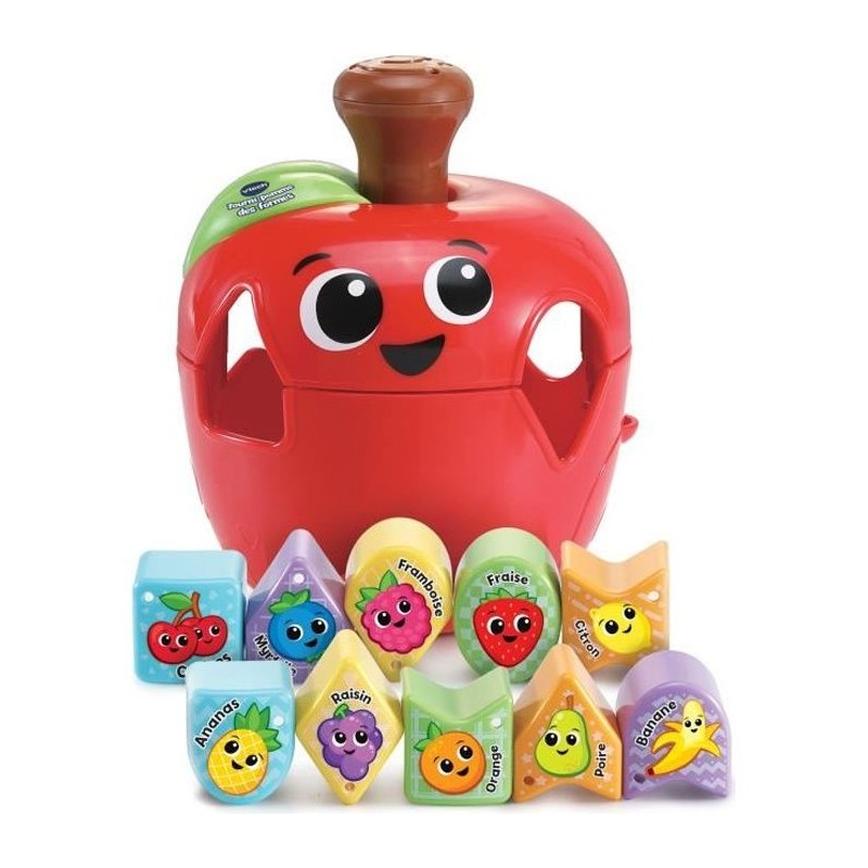 Jouet éducatif pour bébé - VTECH BABY - Tourni Pomme des Formes - M Jouet éducatif pour bébé - VTECH BABY - Tourni Pomme des Formes - M