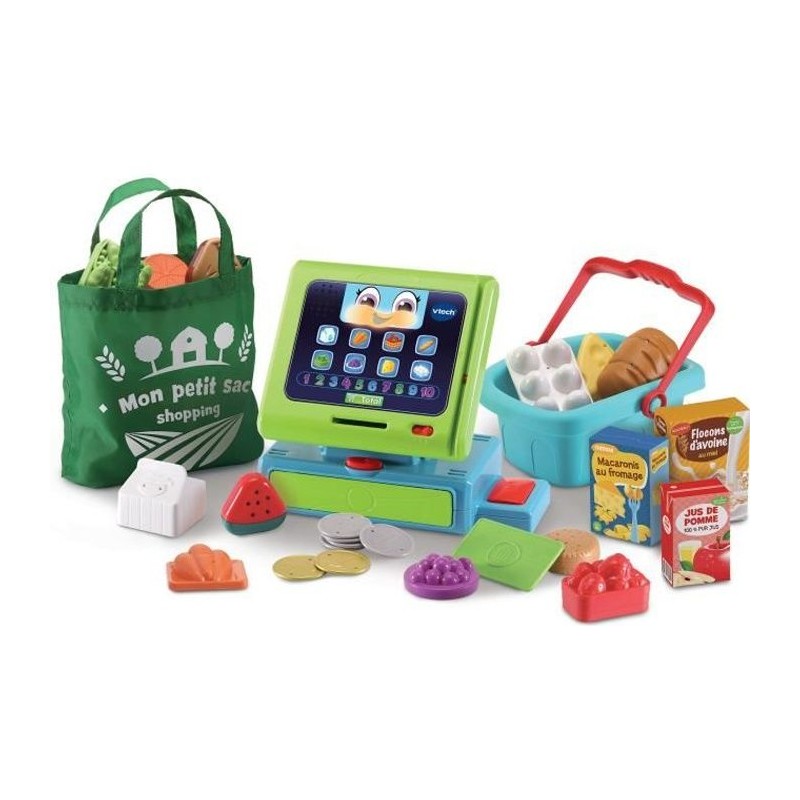 VTECH - 1,2,3 Imite-Moi - Caisse Enregistreuse Interactive Maxi Shoppi VTECH - 1,2,3 Imite-Moi - Caisse Enregistreuse Interactive Maxi Shoppi