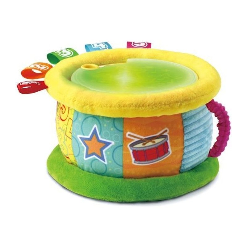 Tambour Lumi Magique - VTECH BABY - Jouet Musical - Bilingue - Sons et Tambour Lumi Magique - VTECH BABY - Jouet Musical - Bilingue - Sons et