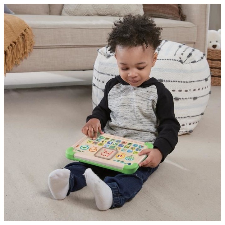 VTECH - Play Green - Tablette Éducative ABC Nature - Jouet Bois FSC VTECH - Play Green - Tablette Éducative ABC Nature - Jouet Bois FSC