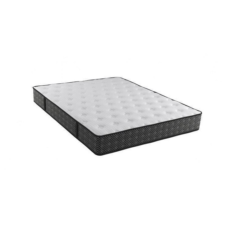 MODAMS Armoni 140 x 190 - 266 Ressorts biconiques - Mousse PU 24kg/m² - Réversible - Ep. 23 cm