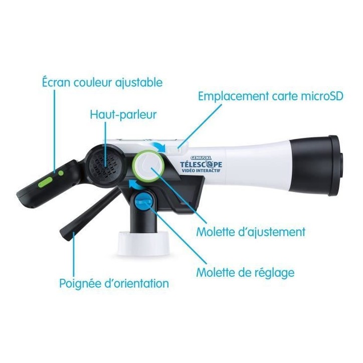 VTECH Genius XL - Télescope vidéo interactif VTECH Genius XL - Télescope vidéo interactif