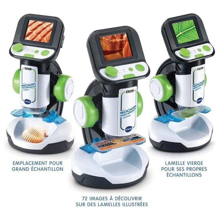 Microscope Vidéo Interactif VTECH - Genius XL Microscope Vidéo Interactif VTECH - Genius XL