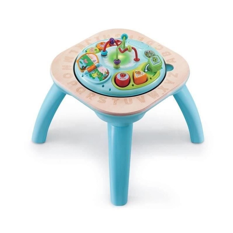 Table d'activités évolutive VTECH BABY - Nature - Jouet en bois cert
