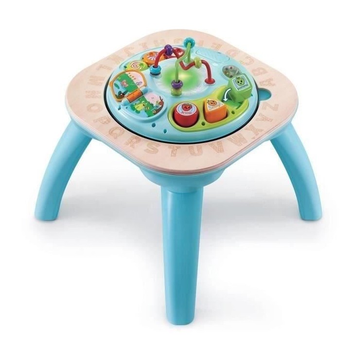 Table d'activités évolutive VTECH BABY - Nature - Jouet en bois certifié FSC - 9 mois a 4 ans Table d'activités évolutive VTECH BABY - Nature - Jouet en bois certifié FSC - 9 mois a 4 ans