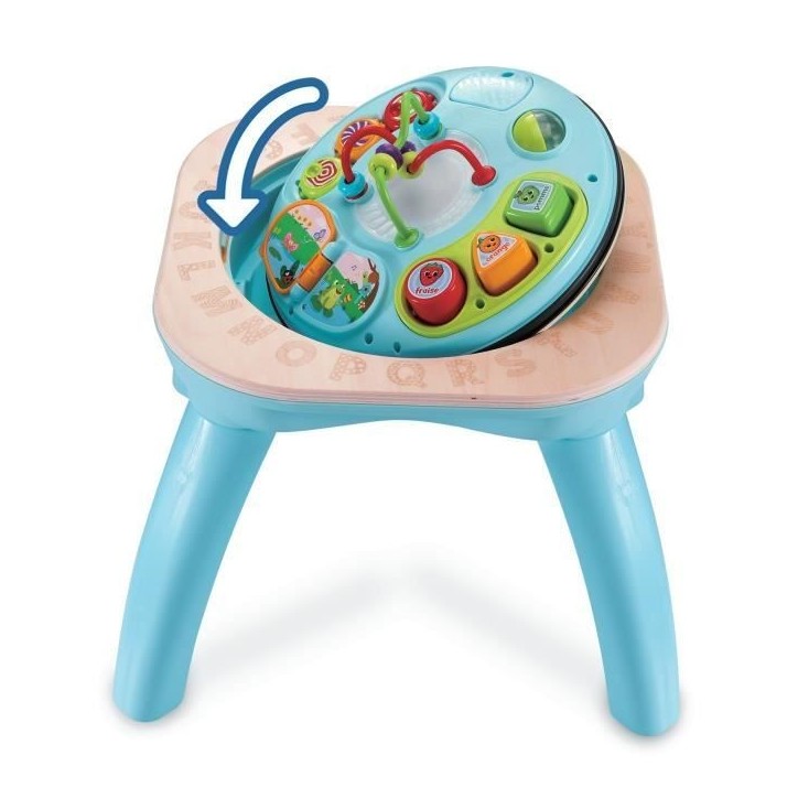 Table d'activités évolutive VTECH BABY - Nature - Jouet en bois certifié FSC - 9 mois a 4 ans Table d'activités évolutive VTECH BABY - Nature - Jouet en bois certifié FSC - 9 mois a 4 ans