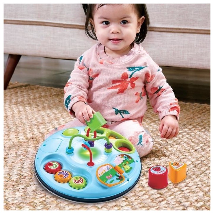 Table d'activités évolutive VTECH BABY - Nature - Jouet en bois certifié FSC - 9 mois a 4 ans Table d'activités évolutive VTECH BABY - Nature - Jouet en bois certifié FSC - 9 mois a 4 ans
