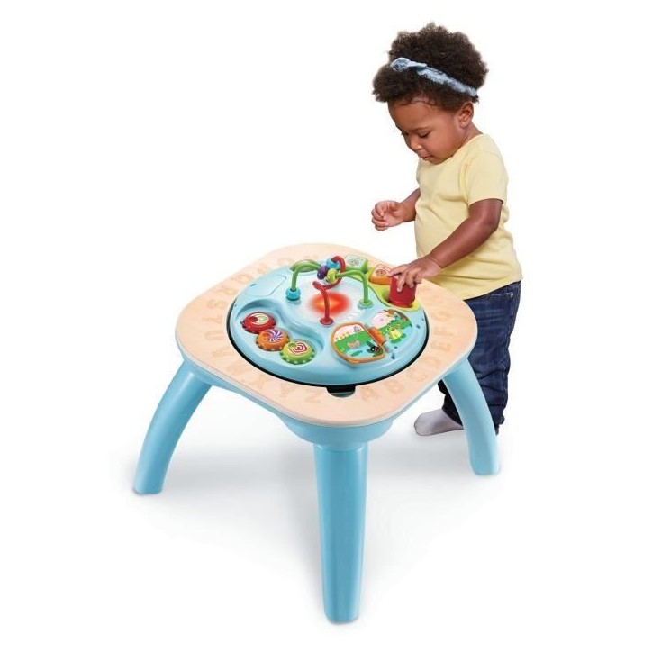 Table d'activités évolutive VTECH BABY - Nature - Jouet en bois certifié FSC - 9 mois a 4 ans Table d'activités évolutive VTECH BABY - Nature - Jouet en bois certifié FSC - 9 mois a 4 ans