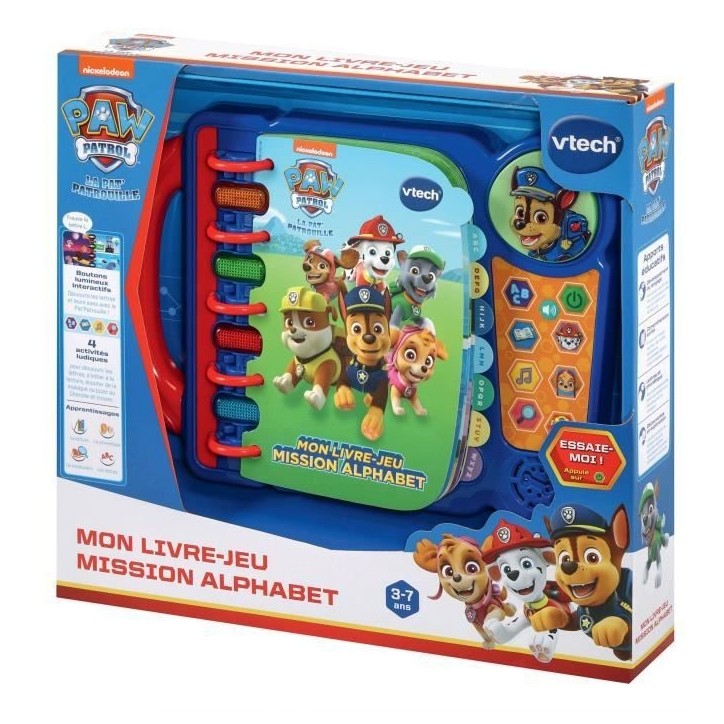 Vech Pat patrouille - Mon livre-jeu mission alphabet