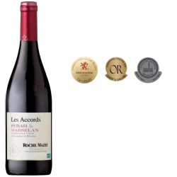 Les Accords de Roche Mazet 2023 Syrah & Marselan Pays d'Oc - Vin rouge