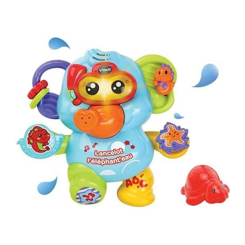 Jouet de Bain VTECH BABY - Lancelot l'Éléphant'eau - Aspergeur d'eau Jouet de Bain VTECH BABY - Lancelot l'Éléphant'eau - Aspergeur d'eau