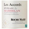Les Accords de Roche Mazet 2023 Syrah & Marselan Pays d'Oc - Vin rouge