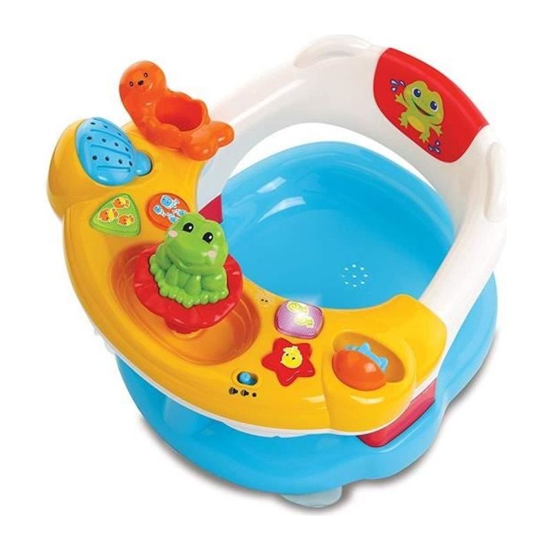 VTECH BABY - Jouet de Bain - Super Siege de Bain Interactif 2 en 1 VTECH BABY - Jouet de Bain - Super Siege de Bain Interactif 2 en 1