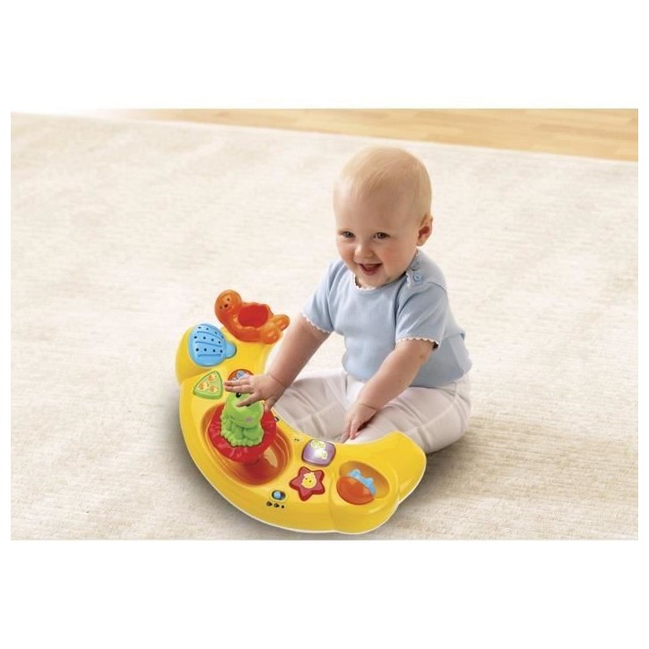 VTECH BABY - Jouet de Bain - Super Siege de Bain Interactif 2 en 1