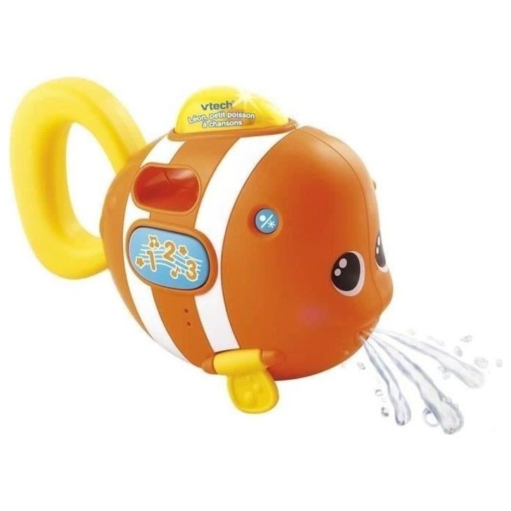 Jouet de Bain VTECH BABY - Léon, P'tit Poisson a Chansons Jouet de Bain VTECH BABY - Léon, P'tit Poisson a Chansons