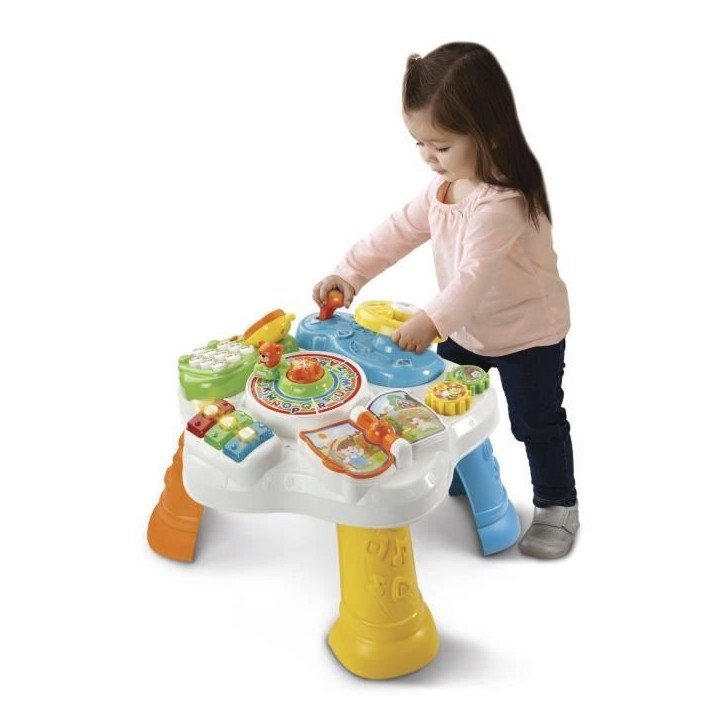 Table d'activités bilingue VTECH - Ma Table D'Activités Bilingue - Multicolore - 100% bilingue - 9 mois et plus