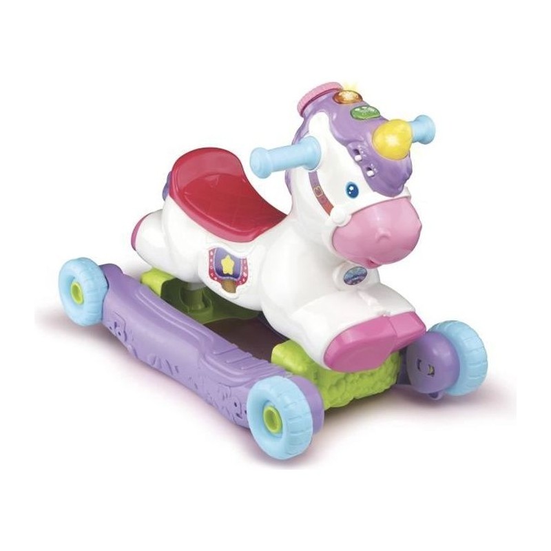 Porteur a Bascule - VTECH BABY - Cléo Ma Licorne Basculo 2en1 - Parla Porteur a Bascule - VTECH BABY - Cléo Ma Licorne Basculo 2en1 - Parla