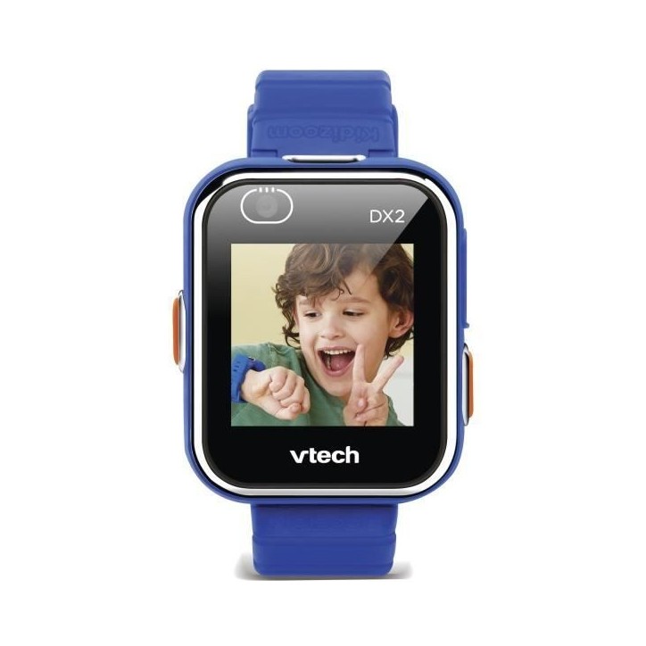 VTECH - Kidizoom Smartwatch Connect DX2 Bleue - Montre Photos et Vidéos