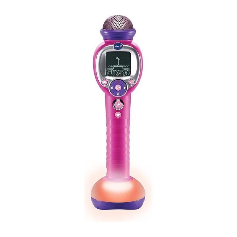 Micro Karaoké Enfant VTECH Kidi Super Star Moov' Rose - 6 ans et + Micro Karaoké Enfant VTECH Kidi Super Star Moov' Rose - 6 ans et +